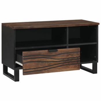 TV Schrank 80x33.5x46 cm Massivholz Mango&Engineered Wood