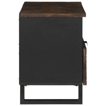 TV Schrank 80x33.5x46 cm Massivholz Mango&Engineered Wood