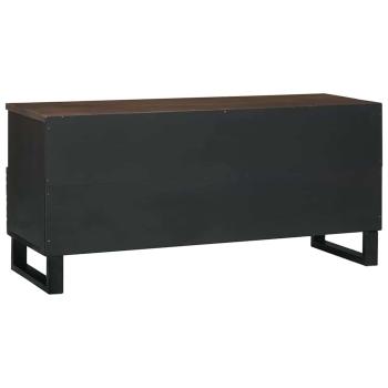 TV-Schrank 100x33,5x46 cm Aus Massivholz Mangou&Holzwerkstoff