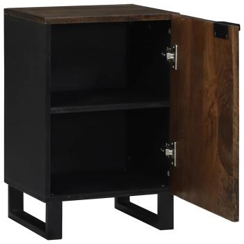 Badezimmerschrank 38x33.5x58 cm Massivholz Mango