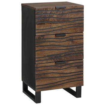 ARDEBO.de - Sideboard 40x33.5x75 cm aus massivem Mangoholz