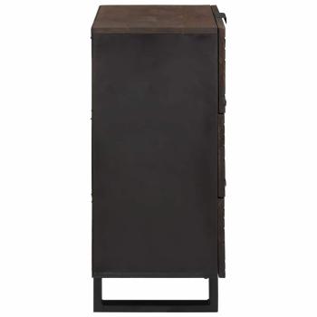 Sideboard 40x33.5x75 cm aus massivem Mangoholz