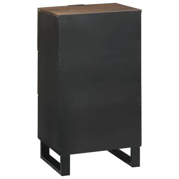Sideboard 40x33.5x75 cm aus massivem Mangoholz
