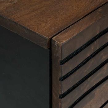 Sideboard 40x33.5x75 cm aus massivem Mangoholz