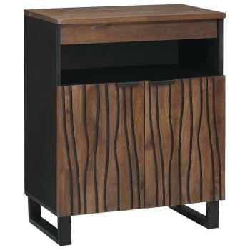 ARDEBO.de - Sideboard 60x33.5x75 cm Massivholz und Furnierholz