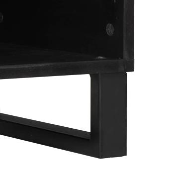 Sideboard 80x33.5x75 cm aus Massivholz Mango