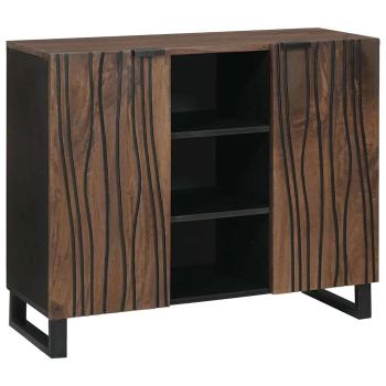 ARDEBO.de - Sideboard 90x33.5x75 cm Massivholz Mango