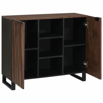 Sideboard 90x33.5x75 cm Massivholz Mango