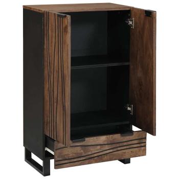 Highboard 60x33.5x100 cm Massivholz Mango