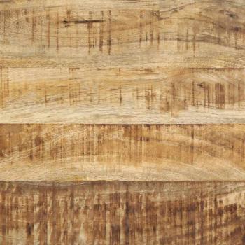 Couchtisch 90x50x40 cm Massivholz Raues Mango