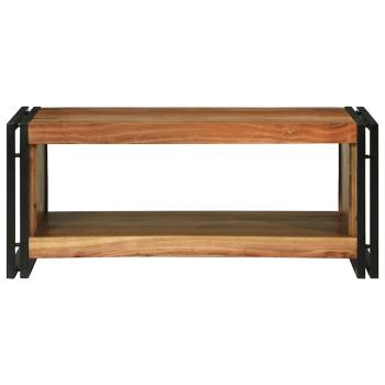 Couchtisch 90x50x38 cm Massivholz Akazie