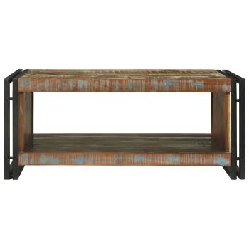 Couchtisch 90x50x38 cm Massivholz Altholz