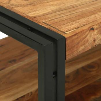 Couchtisch 120x50x38 cm Massivholz Akazie