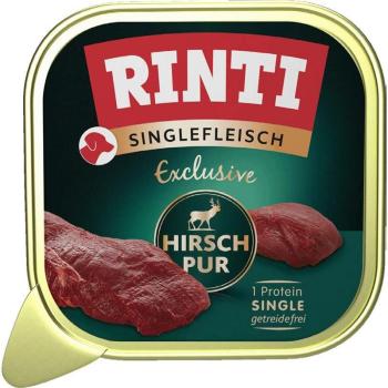 ARDEBO.de Rinti Singlefleisch Schale Exclusive Hirsch pur 150g 