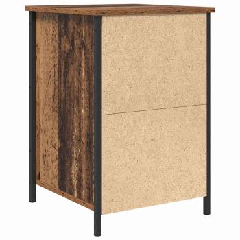 Nachttisch Altes Holz 40x42x60 cm Beschichtetes Holz