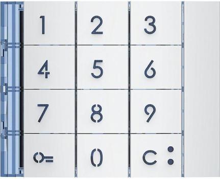 ARDEBO.de Bticino (353002) Frontblende für Codelock-/Tastatur-Modul