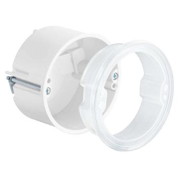 ARDEBO.de Kaiser 9075-78 CEE-Gerätedose, Tiefe 50 mm, halogenfrei, weiß (VPE = 10 Stk.)