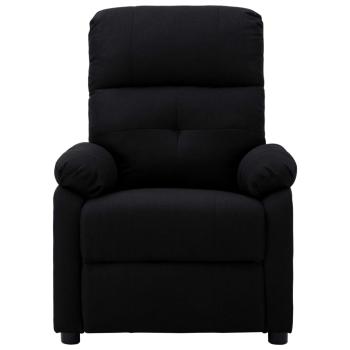Massagesessel Schwarz Stoff