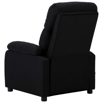 Massagesessel Schwarz Stoff