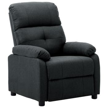 Relaxsessel Dunkelgrau Stoff