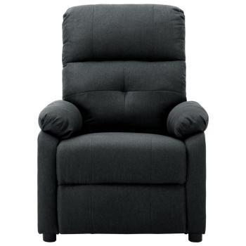 Relaxsessel Dunkelgrau Stoff
