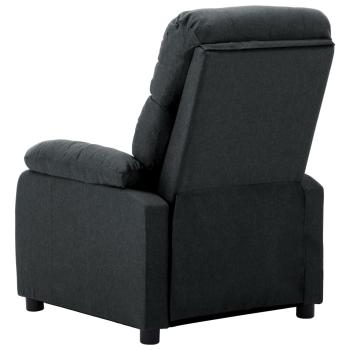 Relaxsessel Dunkelgrau Stoff