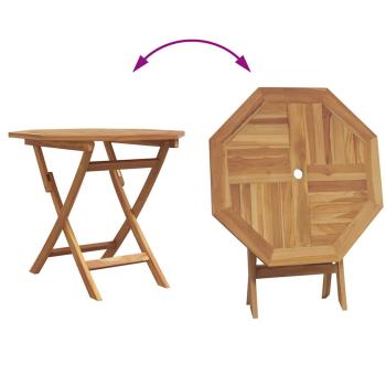 3-teilige Klappgarten-Bistroset aus solidem Akazienholz