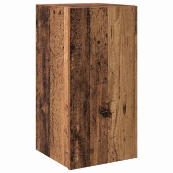 7 Teile TV Schrank Set Wandmontiert Old Wood Engineered Wood