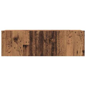 6-teilige TV Schrank Set Altes Holz Ingenieurholz