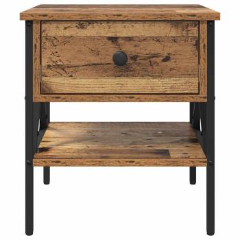 Nachttisch Altholz 40x42x45 cm Holzwerkstoff