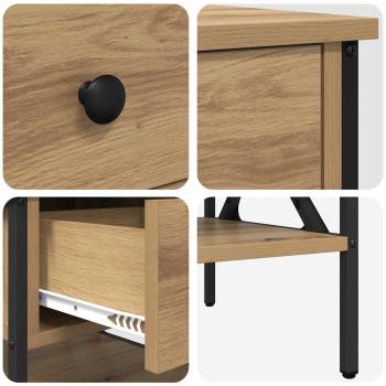 Nachttisch Artisan Eiche 40x42x45 cm Holzwerkstoff