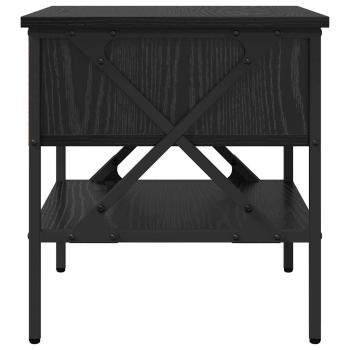 Nachttisch Schwarze Eiche 40x42x45 cm Holzwerkstoff