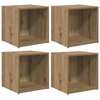 TV-Schrankset 4 stk. Artisan-Eiche Holzwerkstoff