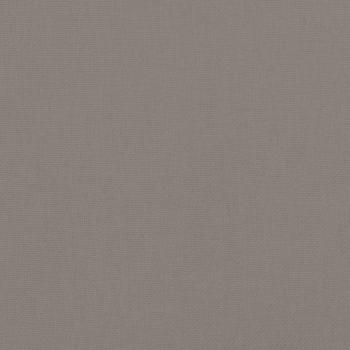 Fußhocker Taupe 51x41x40 cm Stoff