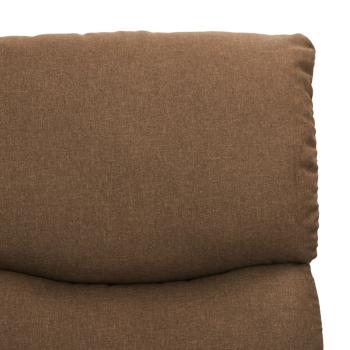 Massagesessel mit Aufstehhilfe Taupe Stoff