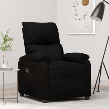 ARDEBO.de - Relaxsessel Elektrisch Schwarz Stoff