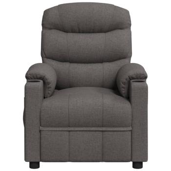 Relaxsessel Dunkelgrau Stoff