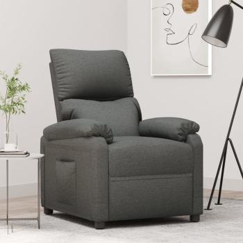 ARDEBO.de - Relaxsessel Dunkelgrau Stoff