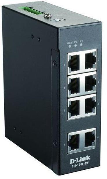 ARDEBO.de D-LINK DIS-100E-8W 8 Port Ethernet Switch