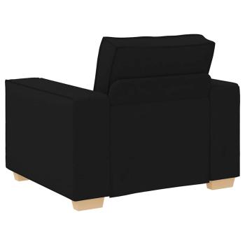 Sofa Stuhl Schwarz 60 cm Stoff