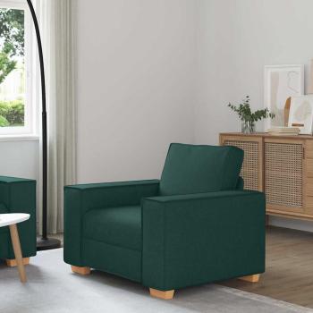 ARDEBO.de - Sofa Stuhl Dunkelgrün 60 cm Stoff