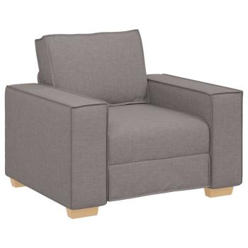 Sofa Stuhl Taupe 60 cm Stoff