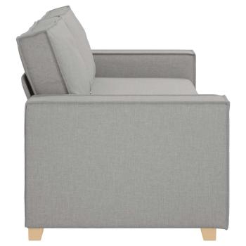 3-Sitzer-Sofa Wolkengrau 180 cm Stoff