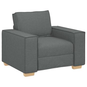 Sofa Stuhl Dunkelgrau 60 cm Stoff
