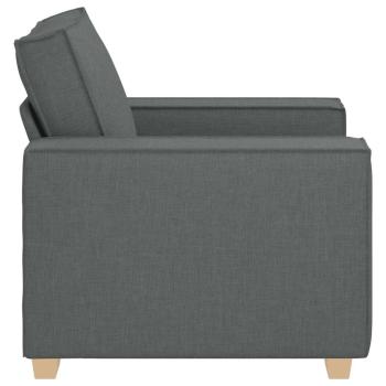 Sofa Stuhl Dunkelgrau 60 cm Stoff