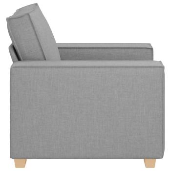 Sofa Stuhl Wolkengrau 60 cm Stoff