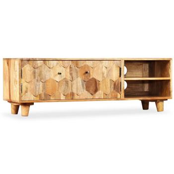 TV-Schrank Massivholz Mango 118x35x40 cm