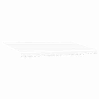 Automatische Einziehbare Markise mit LED Weiß 500x300 cm