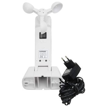 Automatische Einziehbare Markise mit LED Weiß 500x300 cm