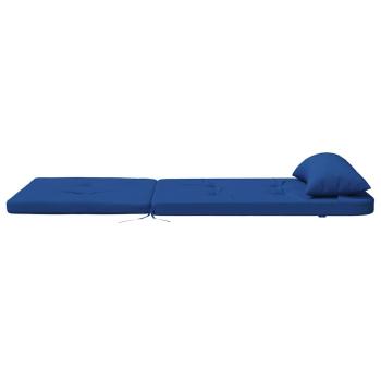 Stuhlkissen 2 Stk. Oxford-Stoff Blau 58 x 77 x 4,5 cm